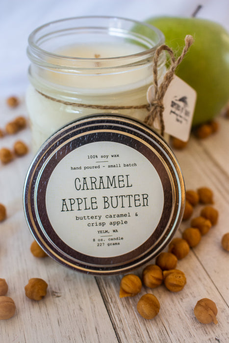 Caramel Apple Butter - Mason Jar
