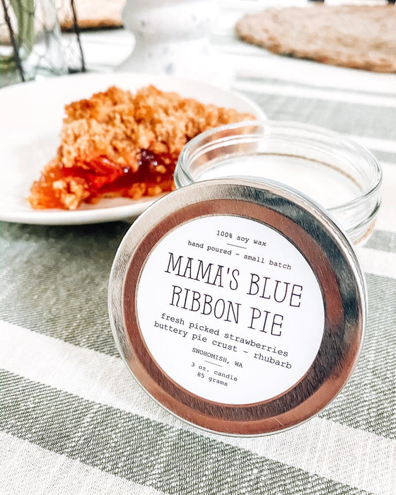 Mama's Blue Ribbon Pie - Mason Jar